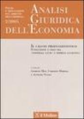 Analisi giuridica dell'economia (2005). 2.Il calcio professionistico. Evoluzione e crisi tra «football club» e impresa lucrativa