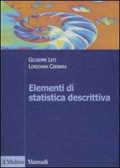 Elementi di statistica descrittiva