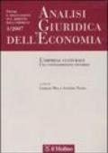 Analisi giuridica dell'economia (2007). 1.L'impresa culturale. Una contraddizione possibile