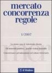 Mercato concorrenza regole (2007). 1.