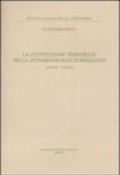 La costituzione temporale nella fenomenologia husserliana 1917-18, 1929-34