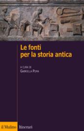 Le fonti per la storia antica