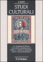 Studi culturali (2009). 1.