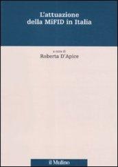 L'attuazione della MiFid in Italia