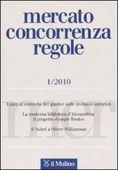 Mercato concorrenza regole (2010) vol.1