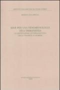 Idee per una fenomenologia dell'immanenza. La costituzione intersoggettiva della validità di Husserl