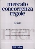 Mercato concorrenza regole (2012). 1.