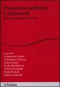 Economia pubblica e istituzioni. Scritti di e per Roberto Artoni