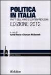 Politica in Italia. I fatti dell'anno e le interpretazioni (2012)