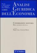 Analisi giuridica dell'economia (2013). 1.
