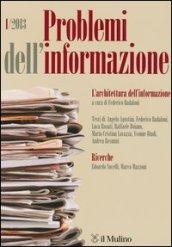 Problemi dell'informazione (2013). 1.