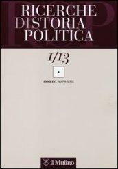 Ricerche di storia politica (2013). 1.