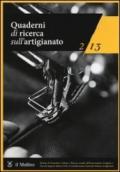 Quaderni di ricerca sull'artigianato (2013). 2.