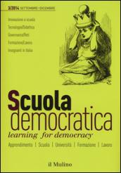 Scuola democratica. Learning for democracy (2014). 3: Settembre-dicembre