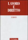 Lavoro e diritto (2015). 3.