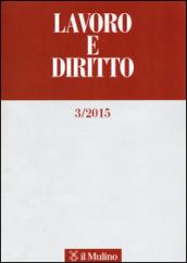 Lavoro e diritto (2015). 3.