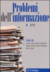 Problemi dell'informazione (2015). 2.