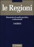 Le regioni (2015) vol. 5-6