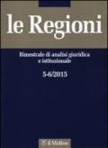 Le regioni (2015) vol. 5-6