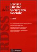 Rivista del diritto della sicurezza sociale (2015). 4.