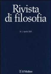 Rivista di filosofia (2015). 1.