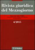 Rivista giuridica del Mezzogiorno (2015). 4.