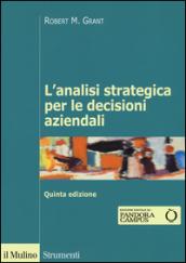 L'analisi strategica per le decisioni aziendali