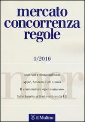 Mercato concorrenza regole (2016). 1.