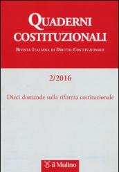 Quaderni costituzionali (2016). 2.
