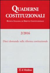Quaderni costituzionali (2016). 2.