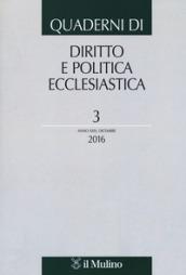 Quaderni di diritto e politica ecclesiastica (2016). 3.