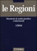 Le regioni (2016). 1.