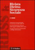 Rivista del diritto della sicurezza sociale (2016). 2.