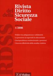 Rivista del diritto della sicurezza sociale (2016). 4.