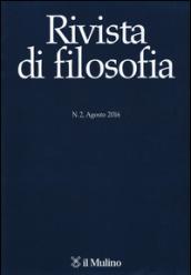 Rivista di filosofia (2016). 2.