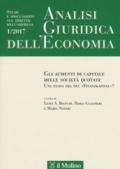 Analisi giuridica dell'economia (2017)