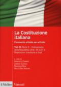 La Costituzione italiana. Commento articolo per articolo. 2/2: Ordinamento della Repubblica (Artt. 55-139) e Disposizioni transitorie e finali