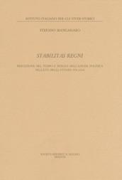 Stabilitas regni. Stabilitas regni Percezione del tempo e durata dell'azione politica nell'età degli Ottoni