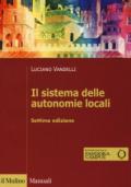 Il sistema delle autonomie locali