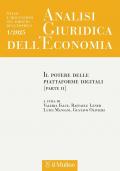 Analisi giuridica dell'economia (2025). Vol. 1: Il potere delle piattaforme digitali (Parte II)