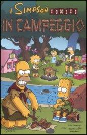 In campeggio. Simpson comics