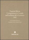 L'emigrazione in Canada nell'inchiesta del «Corriere» (1901)
