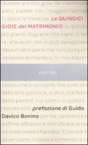 Le quindici gioie del matrimonio