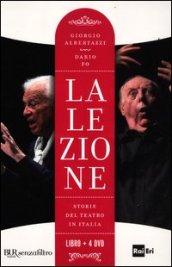 La lezione. Storie del teatro in Italia. Con 4 DVD