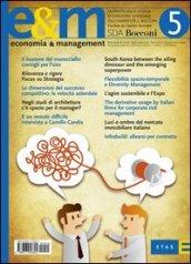 Economia & management. 5.