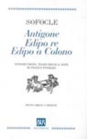 Antigone-Edipo re-Edipo a Colono