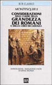 Considerazioni sulle cause della grandezza e della decadenza dei romani