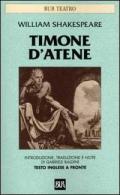 Timone d'Atene. Testo inglese a fronte