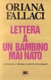 Lettera a un bambino mai nato