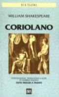 Coriolano. Testo inglese a fronte